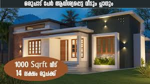 1000 sq ft 2bhk contemporary style