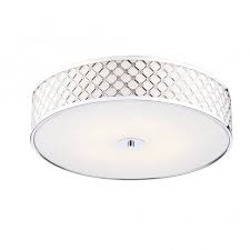 Contemporary Flush Fit Ceiling Light In