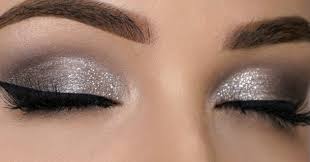 easy silver smokey eye makeup tutorial