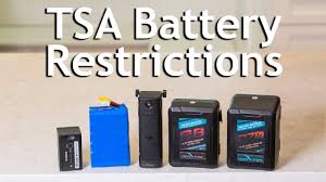 tsa battery restrictions flying with