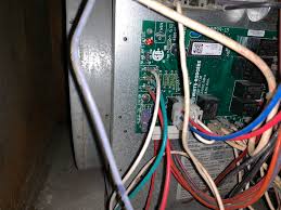 A wiring diagram is a simplified standard. Where To Attach The C Wire Inside Goodman Gmp100 4 Furnace Home Improvement Stack Exchange