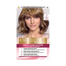 Dark and honey blonde hair color is always a great choice for any woman regardless of her face shape or hair type. Excellence Creme 7 Dark Blonde Hair Dye Hair Superdrug