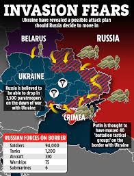 Russia set to invade Ukraine on TEN ...