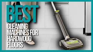 cleaning machines for hardwood floors