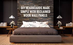 reclaimed wood wall panels