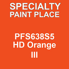 pfs638s5 hd orange iii axalta touch