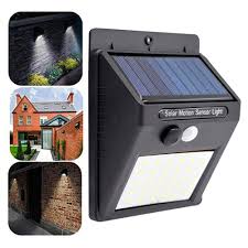 2pcs Solar Powered 30 Led Pir Motion Sensor Waterproof Wall Light For Outdoor Garden Yard 3 Modes Sale Banggood Com