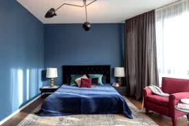 Schlafzimmer wandfarbe hellblau | bevor sie über dem malen beginnen, benötigen sie neben pinsel darüber hinaus farbe eine reihe von materialien darüber hinaus werkzeugen. 75 Blaue Schlafzimmer Ideen Bilder Juli 2021 Houzz De