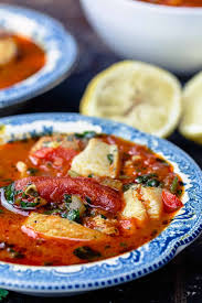 easy terranean style fish soup