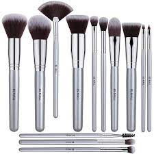 silver makeup brush kit beautymart ng