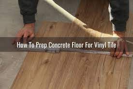 put vinyl tile on concrete floor