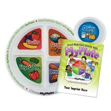 child s portion meal plate with