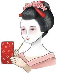 the makeup of the geisha the materials