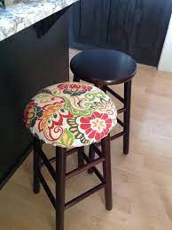 Diy No Sew Bar Stool Cover Just Added