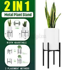 extendable metal plant pot stand flower