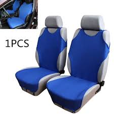 Blue T Shirt Style Car Front Seat Cover