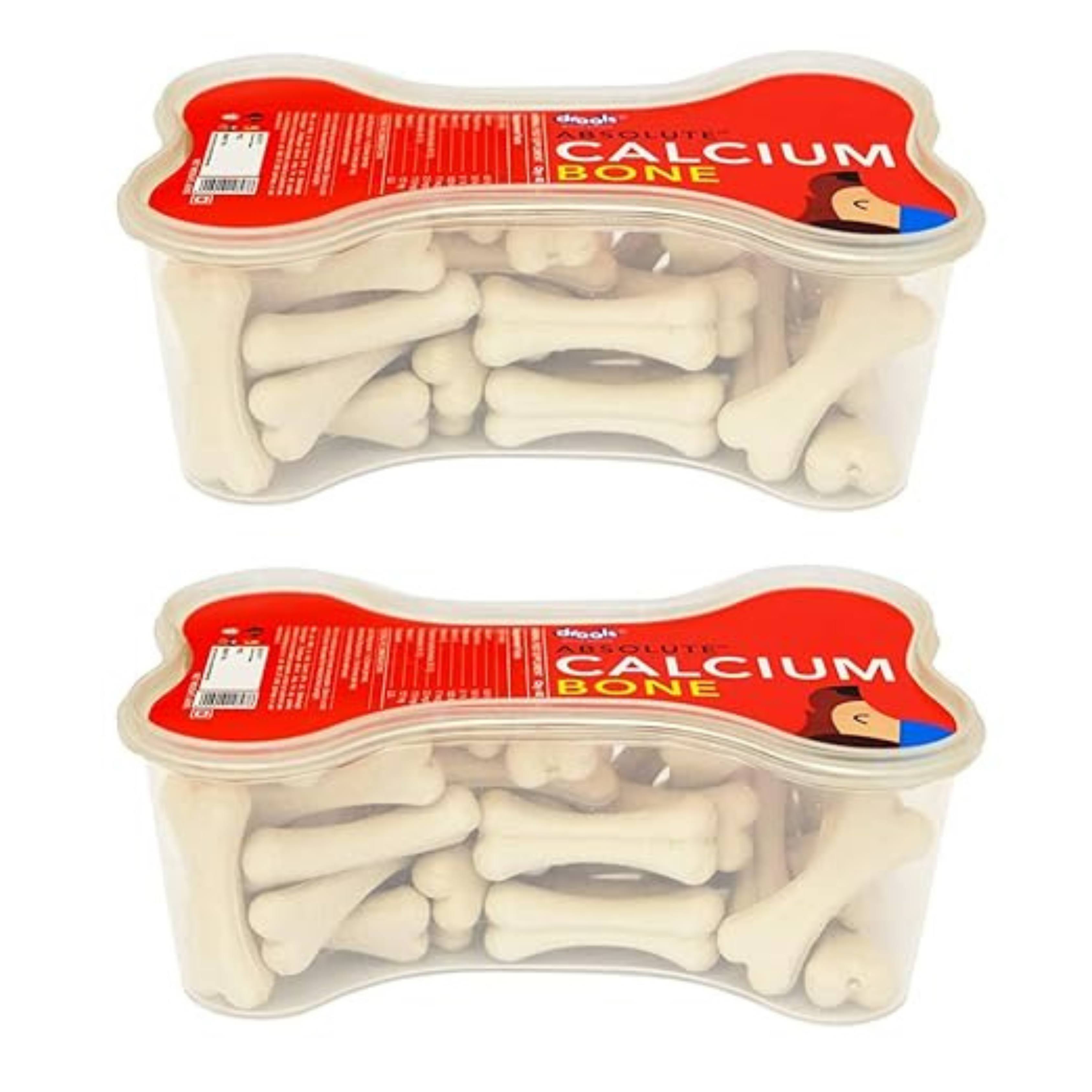 Drools Absolute Dog Supplement Treat Calcium Bone Jar - 40 product image
