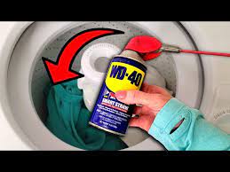 use wd40 on laundry and see what