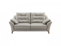 g plan pip leather 3 seater power
