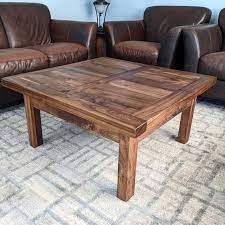 Coffee Table Walnut Wood Coffee Table 3