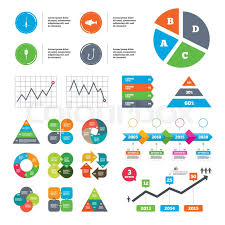 Data Pie Chart And Graphs Fishing Stock Vector
