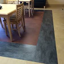 commercial flooring installation in