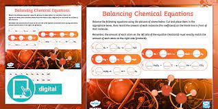 Balancing Chemical Equations Worksheet