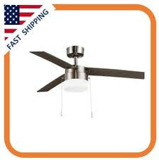 brushed nickel ceiling fan