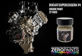 Ducati Engine Gold Bronze Paint For