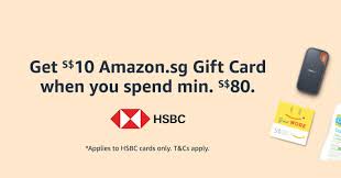 Purchase from 150+ brand vouchers. Amazon Sg Get A S 10 Gift Card When You Spend S 80 Or More Using Hsbc Cards Till 31 May 2021