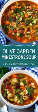 olive garden minestrone soup dinner