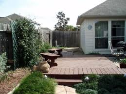 Small Yard Deck Or Pavers