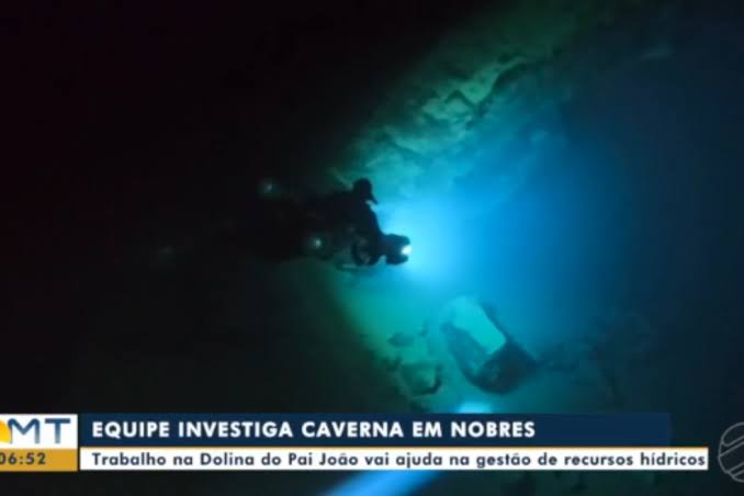 Pesquisadores exploram e mapeiam caverna em Nobres | G1