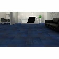 nylon pp blue carpet tile for flooring