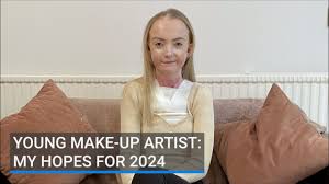 young make up artist hopes talent is