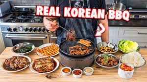 making authentic korean bbq at home