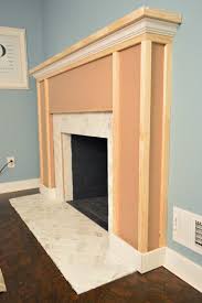 Our Fireplace Makeover Building A New