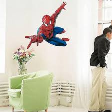 Superhero Wall Sticker 3d Spiderman