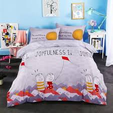 cotton double kid white bed sheets for