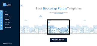 21 Free Premium Bootstrap Forum Templates 2019 Colorlib