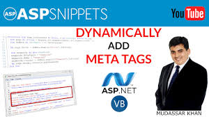 dynamically add meta s in asp net