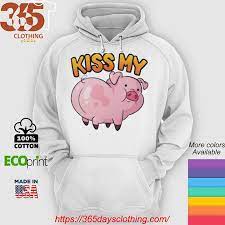 Kiss My Ass Gravity Falls Waddles The Pig shirt, hoodie, sweater, long  sleeve and tank top