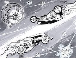 Take a break between games and print the unique rocket league coloring pages. I M Better Drawing Rocket League Than I Am Playing It Rocketleague