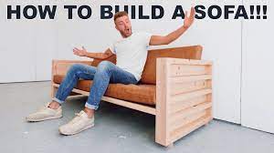 diy sofa made out of 2x4 s free plans