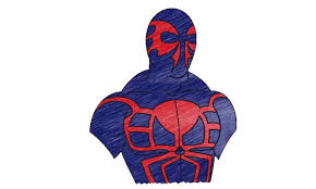Learn how to draw easy with let's draw kids! How To Draw Spider Man 2099 My How To Draw