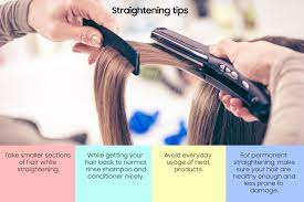 safe hair straightening