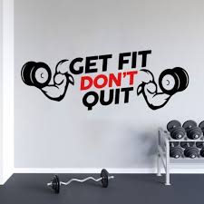 Gym Wall Quotes