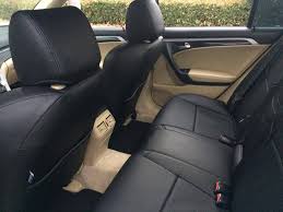 Clazzio Leather Seat Covers 04 08 Acura Tl
