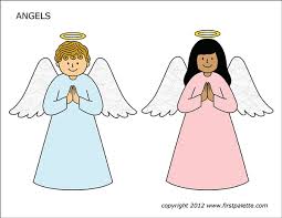Your angel stock images are ready. Angels Free Printable Templates Coloring Pages Firstpalette Com