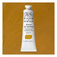 Winsor Newton Artists Oil Color Yellow Ochre Pale 37 Ml
